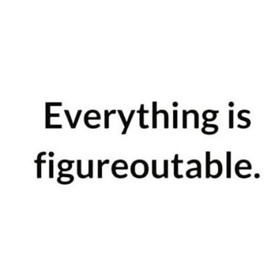  「Everything Is Figureoutable」：勇於跨越自我設限的哲學指南