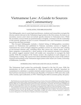  Unveiling Understanding Vietnamese Law: A Labyrinth of Legal Insights and Cultural Reflections